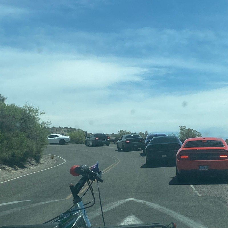 a bicycle on the road