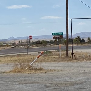 a road sign on the side of the road