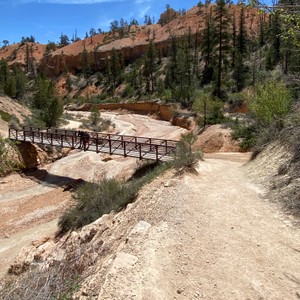 Slide Rock State Park over a river