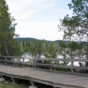 a bridge over a river